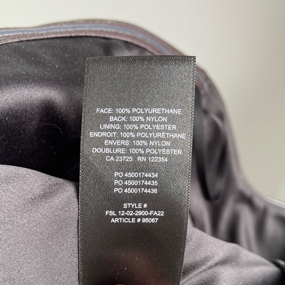 Babaton // vegan leather bustier - Picture 5 of 5